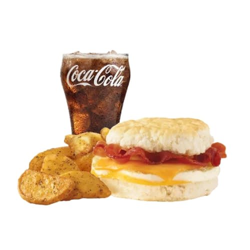 Wendy&#039;s Bacon, Egg &amp; Cheese Biscuit Combo