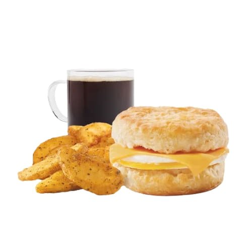 Wendy&#039;s Egg &amp; Cheese Biscuit Combo