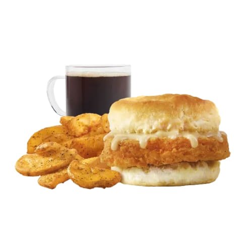 Wendy&#039;s Honey Buddy Chicken Biscuit Combo