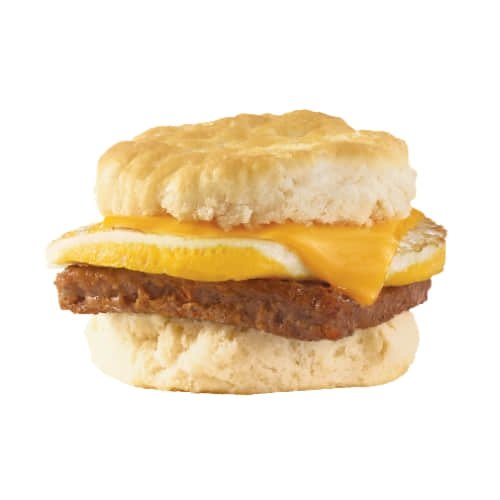 Wendy&#039;s Sausage, Egg &amp; Cheese Biscuit