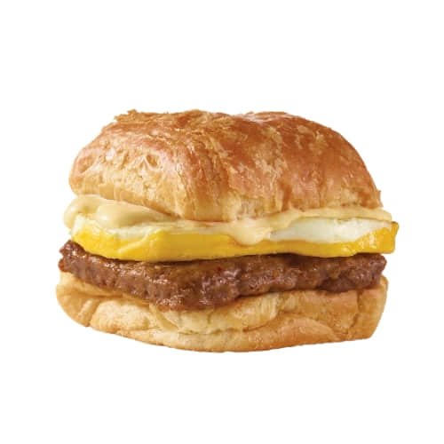 Wendy&#039;s Sausage Egg Swiss Croissant